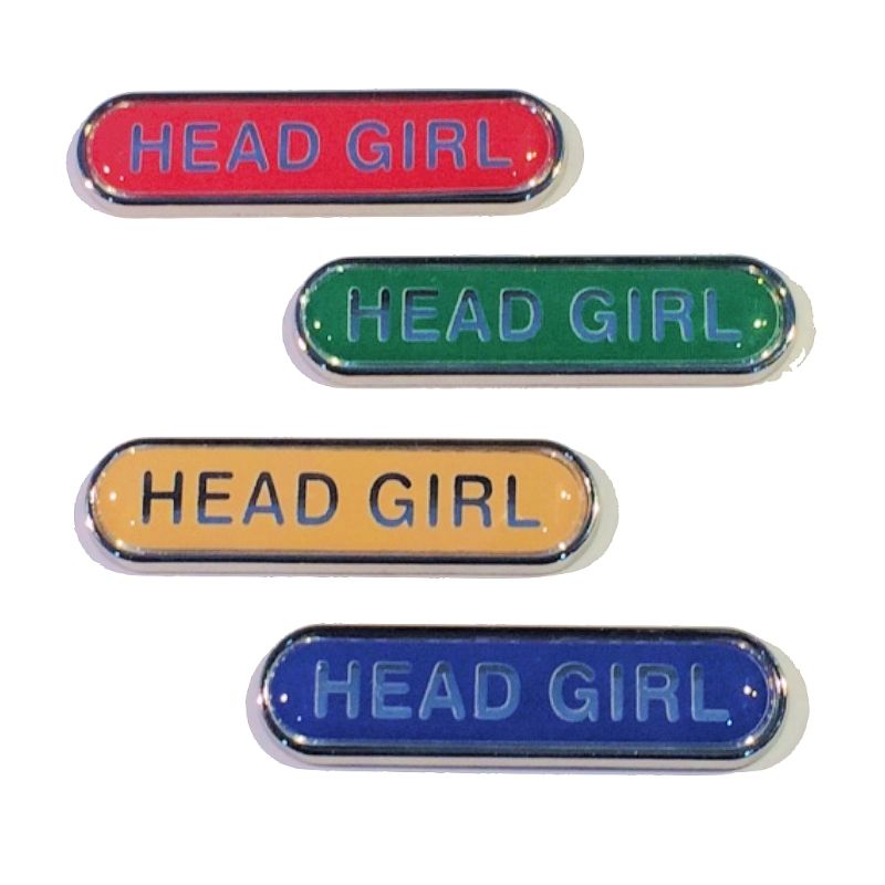 HEAD GIRL badge